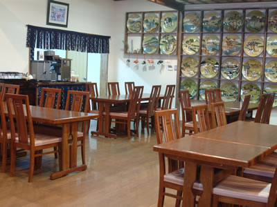 写真：お食事処店内